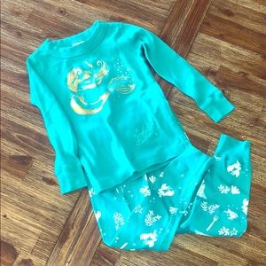 Hanna Andersson Disney princess pajamas set